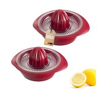 Westmark Presse-Orange/Citron/Lemon avec Récipient, Diamètre : 18,7 cm, Capacité : 0,5 litre, Plastique, Limetta, Rouge, 3091227R