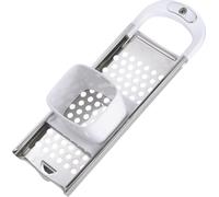 Westmark Rabot à spätzle avec glissière à pâte, Pour diamètre de casserole jusqu'à 28 cm, Acier inoxydable/plastique, Knöpfle, Blanc/argent, 61122270