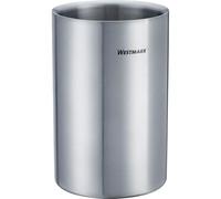 Westmark Refroidisseur de bouteille double paroi 1,5 L - Idéal pour garder eau, bière, vin ou champagne au frais, utilisable aussi comme seau à glaçons - Acier inoxydable