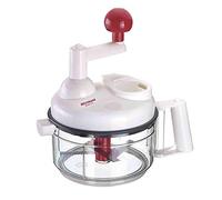 Westmark Robot de cuisine manuel, 9 fonctions, raboter, râper, couper, mélanger etc., 11 accessoires, 97142260