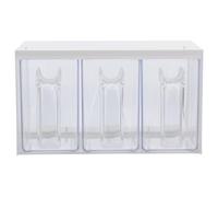 Westmark Roma Rectangulaire Distributeur 3 L Transparent, Blanc 1 Pièce(S)