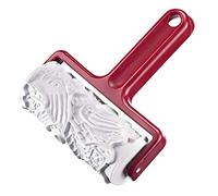 Westmark Roulette à Pâtisserie Traditionnelle , 7 Motifs Différents, Longueur : 17,2 cm, Plastique, Klausi, Blanc/Rouge, 32162270