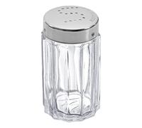 Westmark Salière, Capacité: 50 ml, Verre/Acier Inoxydable, Traditionell, Argent/Transparent, 63012260