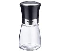 Westmark Saupoudreuse de Sucre Glace, avec Couvercle Aromatique, capacité : 190 ml, Verre/inox/plastique, Blacky, Transparent/noir/argenté, 69512260