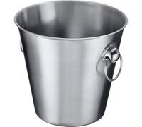 Westmark Seau à glace, 1,4 L - Seau pratique avec poignées pour un transport sécurisé, pour glaçons et glace pilée, assorti à d'autres accessoires de bar - Acier inoxydable