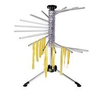 Westmark Séchoir à pâtes/ support à pâtes, avec 16 tiges, pliable, plastique/acier inoxydables, hauteur: 47 cm, Pasta-Tree, argenté/transparent, 61332260