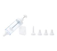 Westmark Seringue à garnir 180 ml, blanc/clair/argent (1 kit)