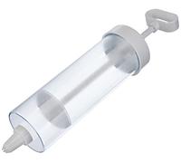 Westmark Seringue de mélange et de glaçage 32382260, 280 ml, 6 douilles, plastique transparent/blanc