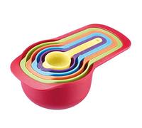 Westmark Set de 6 Cuillères Doseuses, gammes de mesure : 7.5/15/60/85/125/250 ml, plastique, sans BPA, Matroschka, coloré, 30582270, Marine