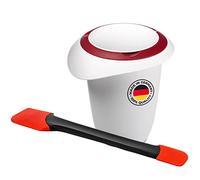 Westmark Set de Pâtisserie 2 pièces, Pichet Mélangeur avec Couvercle en deux parties, 1L, et Spatule, Plastique/silicone, Duo, Blanc/rouge/noir, 315122E6