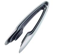 Westmark Set de pinces à buffet/service, 3 pièces, 3 pinces de différentes tailles, longueurs : 18,3 cm, 21 cm, 25,5 cm, plastique, anthracite/gris/gris clair, 12542270