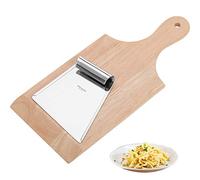 Westmark Set pour Spätzle, Planche à Spätzle et Grattoir pour Réaliser des Spätzle Traditionnels, Bois/Acier Inoxydable, Brun/Argenté, 61162240