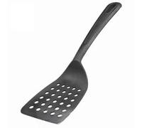 Westmark Spatule de cuisine résistante à la chaleur jusqu'à 270 °C/518 °F, large surface d'appui et bord spécialement aplati, plastique, noir, 28372275, 310 x 93 x 35 mm