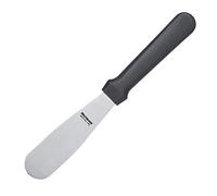 Westmark Spatules Professionnelles, Droit, Flexible, Dimensions : 3 x 10,5 cm, Longueur : 22,5 cm, Acier Inoxydable/Plastique, Master Line, Noir/Argent, 31182270