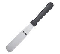 Westmark Spatules Professionnelles, Droit, Flexible, Dimensions : 3 x 14 cm, Longueur : 26 cm, Acier Inoxydable/Plastique, Master Line, Noir/Argent, 31192270