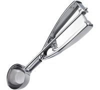 Westmark Speiseeislöffel/Eisportionierer, mit Zangengriff, Länge : 21,8 cm, Rostfreier Edelstahl, Profi, Silber, 62942270