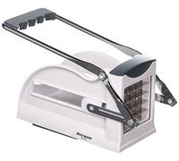 Westmark Coupe-frites 24 cm Pied ventouse 3 grilles Plastique et acier Antidérapant Noir