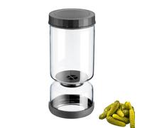 Westmark 1 pot d'égouttement multifonction pour kimchi et concombre, pour égoutter et servir, transparent, 1300 ml