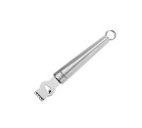 Westmark Zesteur à Citron/Grattoir à Zeste avec Couteau à Cannelier, Longueur : 17,5 cm, Acier inoxydable, Glory, Argenté, 18302270