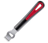Westmark Zesteur / Gratte-Citron avec Couteau Canneleur, Longueur : 16,5 cm, Acier inoxydable/plastique, Gallant, Noir/rouge, 29302270