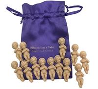 Westmon Works King Cake Babies Bakers Set de douzaines avec sac cadeau et 13 figurines Sweet Baby Jesus
