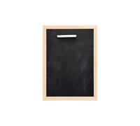weSTOCK WE-STOCK Planche en bois noire 20x30cm avec craie incluse