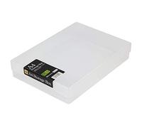 WestonBoxes Boîte de rangement en plastique incolore A4