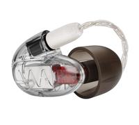 Westone Audio Pro X10 - Ecouteurs IEM à Simple conducteur à Armature équilibrée - Câble T2 détachable, Ambiance Passive, IEM pour Musiciens et Artistes, Ecouteurs Confortables - Transparent