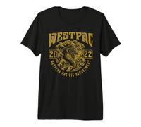 Westpac 2022 Conception de déploiement du Pacifique Occidental pour Les Marins T-Shirt Haut de Gamme
