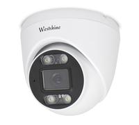 WESTSHINE 5MP Caméra IP PoE, détection Active des Personnes et des véhicules, caméra de Surveillance extérieure avec Vision Nocturne Couleur, boîtier métallique Grand Angle IP66