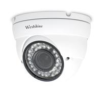 WESTSHINE 5MP Security AHD Camera 2,7mm-13,5mm Varifocal Lens Dome Camera TVI/CVI/AHD/CVBS IR-Cut 36 IR LEDs 100ft Night Vision Indoor Outdoor Home Surveillance Camera (Varifocal 5MP)