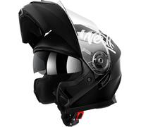 Westt Casque Modulable Moto Cross - ECE 22.06 Casque Moto Modulable Integral Double Visière Homologué - Casque Moto Quad Enduro Femme Homme Noir L (59-60cm)