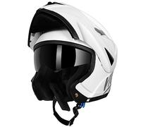 Westt Casque Moto Homme Femme, Casque intégral modulable Flip-up, Casque Jet Chopper cyclomoteur Scooter, Casque modulaire pour Moto, certifié ECE R22.06, Taille S-XL