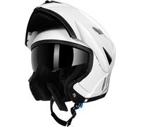 Westt Casque Moto Homme Femme, Casque intégral modulable Flip-up, Casque Jet Chopper cyclomoteur Scooter, Casque modulaire pour Moto, certifié ECE R22.06, Taille S-XL