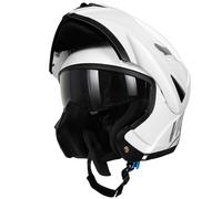 Westt Casque Moto Homme Femme, Casque intégral modulable Flip-up, Casque Jet Chopper cyclomoteur Scooter, Casque modulaire pour Moto, certifié ECE R22.06, Taille S-XL