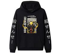 westtrend Anime Assassination Classroom Character Print Sweat à Capuche Lâche Sweat à Manches Longues Shiota Nagisa Cosplay Sweat pour Homme et Femme