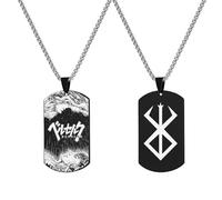 westtrend Anime Berserk Guts Collier Cosplay Griffith Egg Of King The Golden Age Arc Pendentif Swordsman Guts Peripheral Ornament Fashion Jewelry