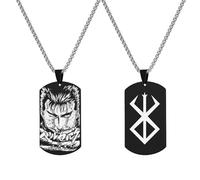 westtrend Anime Berserk Guts Collier Cosplay Griffith Egg Of King The Golden Age Arc Pendentif Swordsman Guts Peripheral Ornament Fashion Jewelry