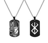 westtrend Anime Berserk Guts Collier Cosplay Griffith Egg Of King The Golden Age Arc Pendentif Swordsman Guts Peripheral Ornament Fashion Jewelry