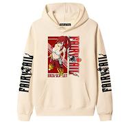 westtrend Anime Fairy Tail Erza Scarlet Sweat à Capuche Anime Fairy Tail Cosplay Sweat Erza Scarlet Sweat à Capuche Sweats Lâches Erza Pull pour Hommes Femmes