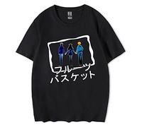 westtrend Anime Fruits Basket Souma Kyo Souma Yuki T-Shirts Unisexe Kawaii Cartoon T-Shirts Hoodie Tohru T-Shirts Fruits Basket Tohru Cosplay Hoodie