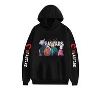 westtrend BEASTARS Sweat à Capuche Unisexe 2D esthétique Anime Sweat à Capuche décontracté Sport Doux col roulé Sapin Printemps, Automne et Hiver Peut être porté