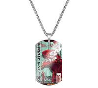 westtrend Collier EVA Evangelion Collier Rei Ayanami Collier Asuka Langley Souryuu Collier Cosplay Shinji Ikari Collier EVA Ange Cosplay Pour les fans d'Anime