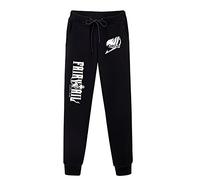 westtrend Japonais Anime Fairy Tail Pantalon Unisexe Casual Taille Élastique Cordon Cosplay Bas Fairy Tail Logo Joggers Pantalon S-XXL