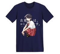 westtrend Japonais Anime Komi Can't Communicate T-Shirt Komi Shoko T-Shirt Hauts Tadano Hitohito col Rond Manches Courtes S-4XL