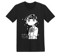 westtrend Japonais Anime Komi Can't Communicate T-Shirt Komi Shoko T-Shirt Hauts Tadano Hitohito col Rond Manches Courtes S-4XL
