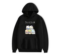 westtrend Jeu Sumikko Gurashi Pull à Capuche décontracté à Manches Longues Anime Sumikko Gurashi Sweat à Capuche avec Sac Kangourou