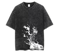 westtrend T-Shirt Asta Été Black Clover Y2K T-Shirts Anime Coton Harajuku Tshirt for Men Short-Sleeve Design Tops