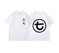 westtrend T-Shirt Homme Anime Scissor Seven O Neck Manches Courtes 100% Coton T Shirt Funny Birthday Gifts