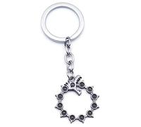 westtrend The Seven Deadly Sins Porte Clé Meliodas Pendentif Roi Hawk Gowther Diane Merlin Porte Clé Impression Meliodas Porte Clé Petit Dessin Animé Meliodas Cadeau Créatif